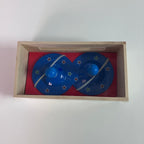 Metal Cymbals in Wooden Box - Assorted Designs