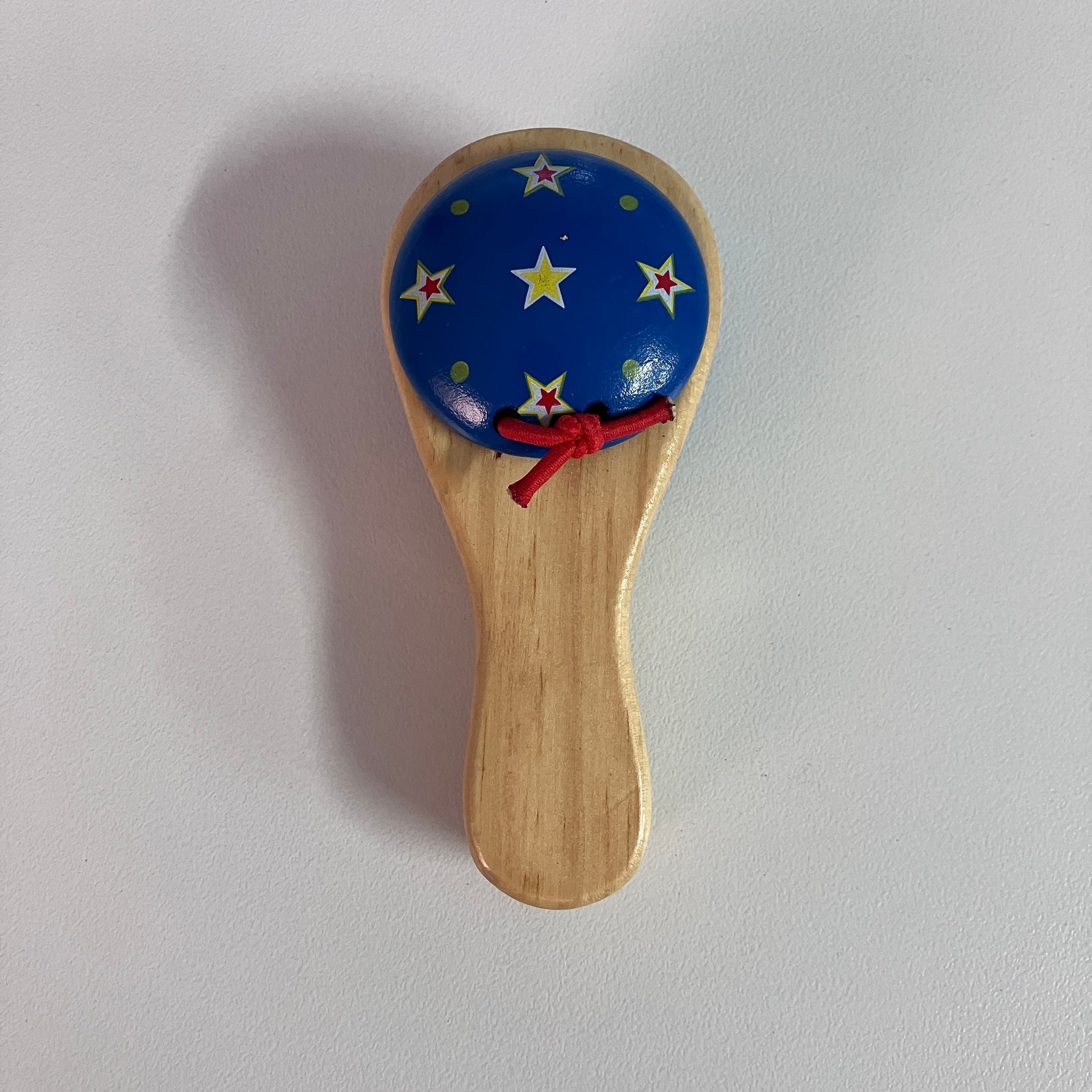 Wooden Castanet - Small Handle - Assorted Designs