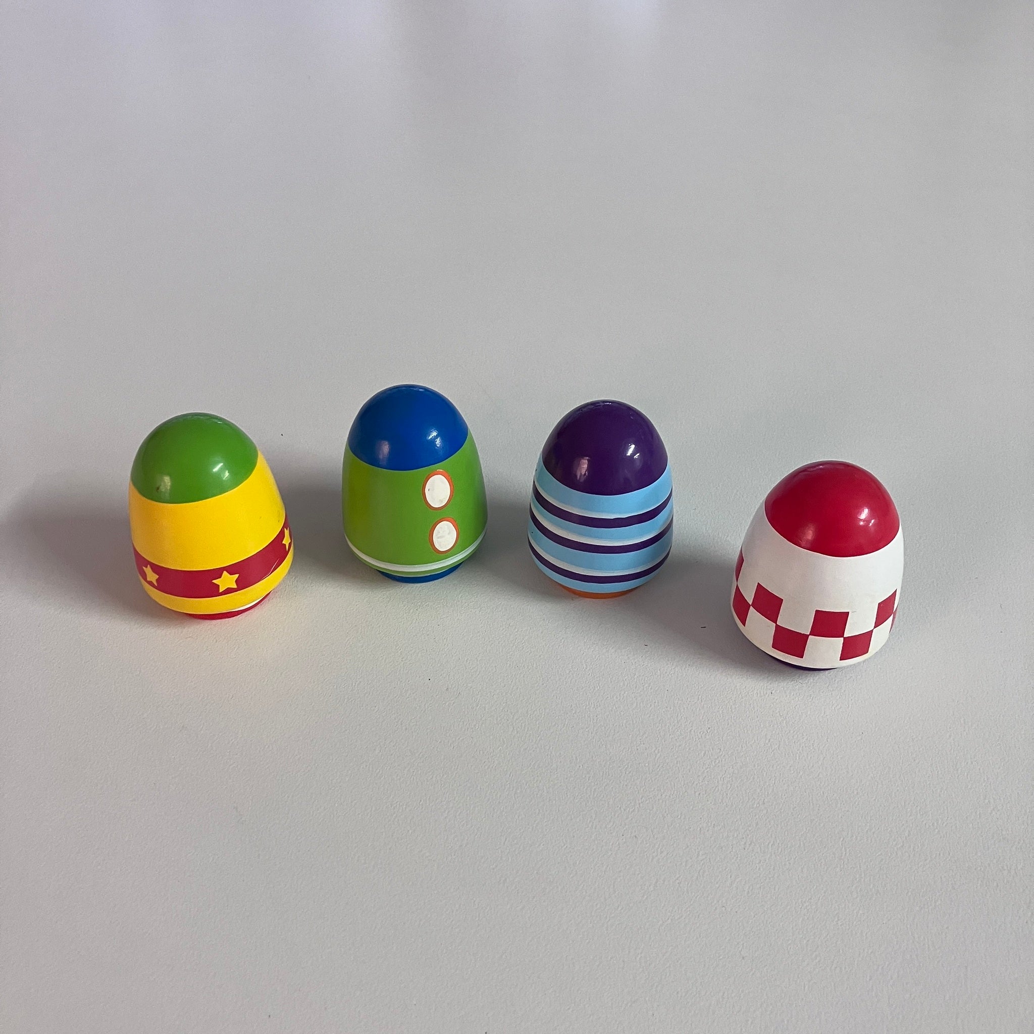 Wooden Maraca - Rocket - Assorted Designs