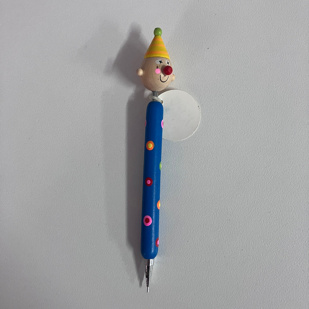 Wooden Pacer Pencils - Clown - Assorted Designs