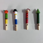 Wooden Whistle - Christmas - Assorted Designs