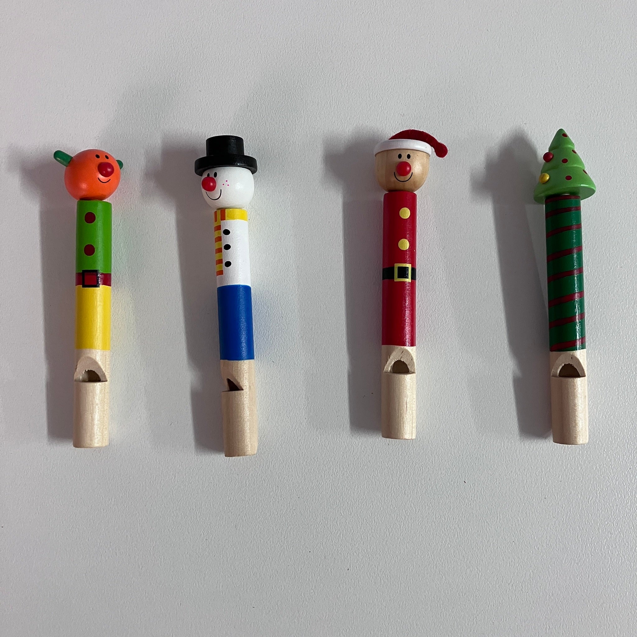Wooden Whistle - Christmas - Assorted Designs