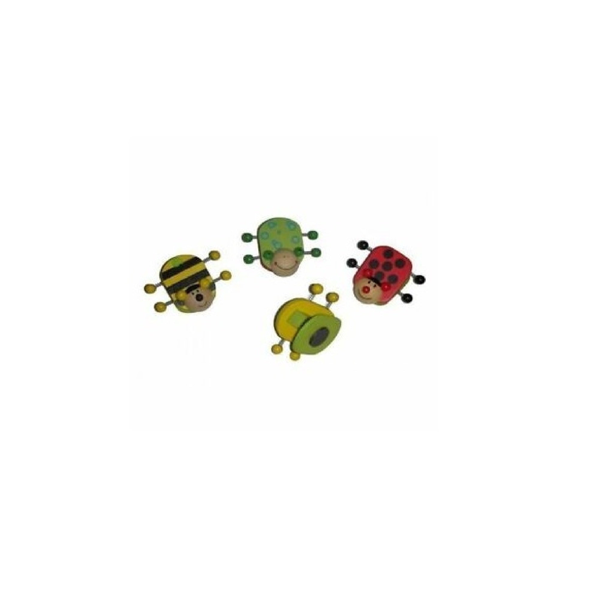 Wooden Magnetic Clip - Insects