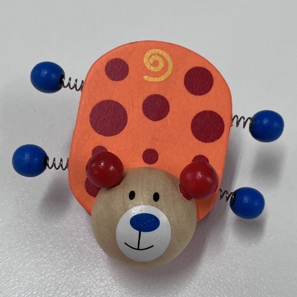 Wooden Magnetic Clip - Insects