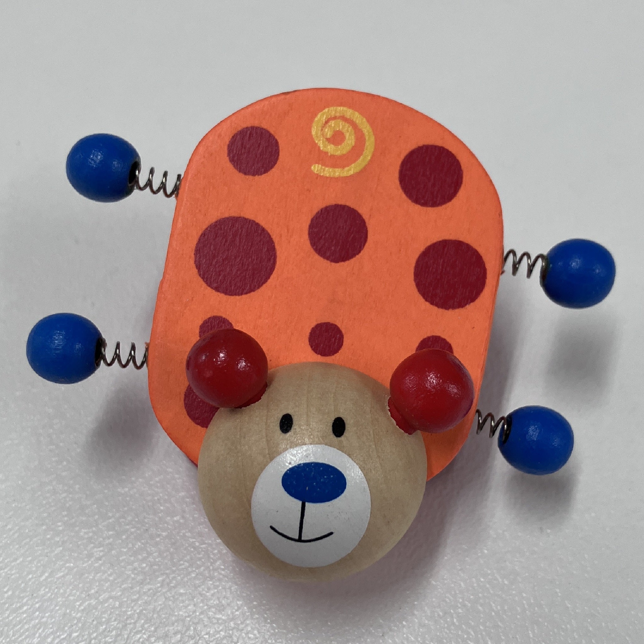 Wooden Magnetic Clip - Insects