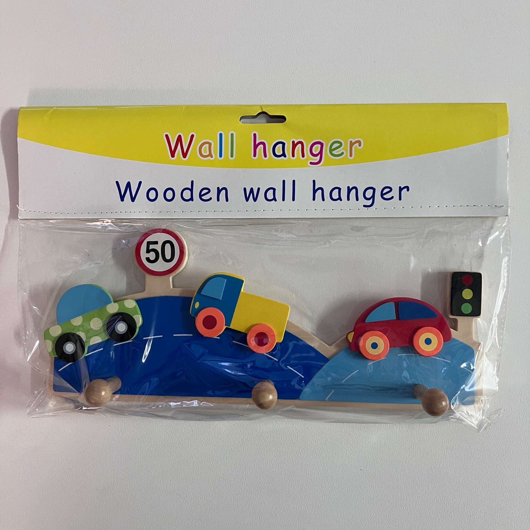 Wooden Coat Hooks - Car