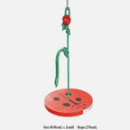 Wooden Rope Swing - Ladybug