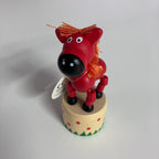 Wooden Push Up Toy - Farm Animals - Assorted Designs