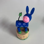 Wooden Push Up Toy - Farm Animals - Assorted Designs
