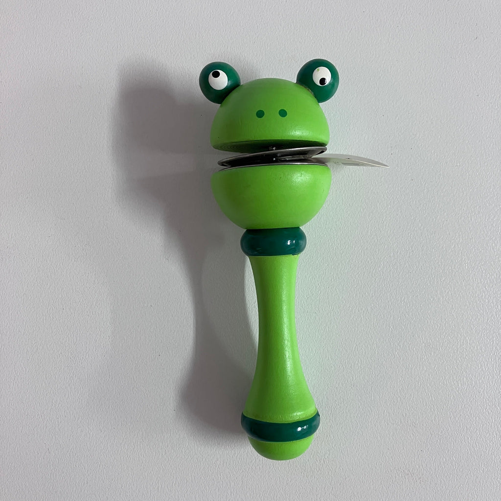 Wooden Rattle - Animal Bell Ring - Assorted Designs