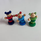 Wooden Wriggler Toy - Assorted Animals