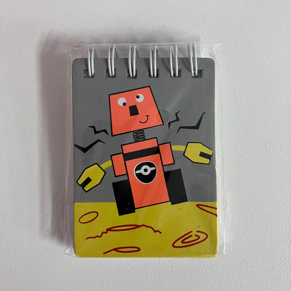 Mini Notebooks - Robots - Assorted Designs