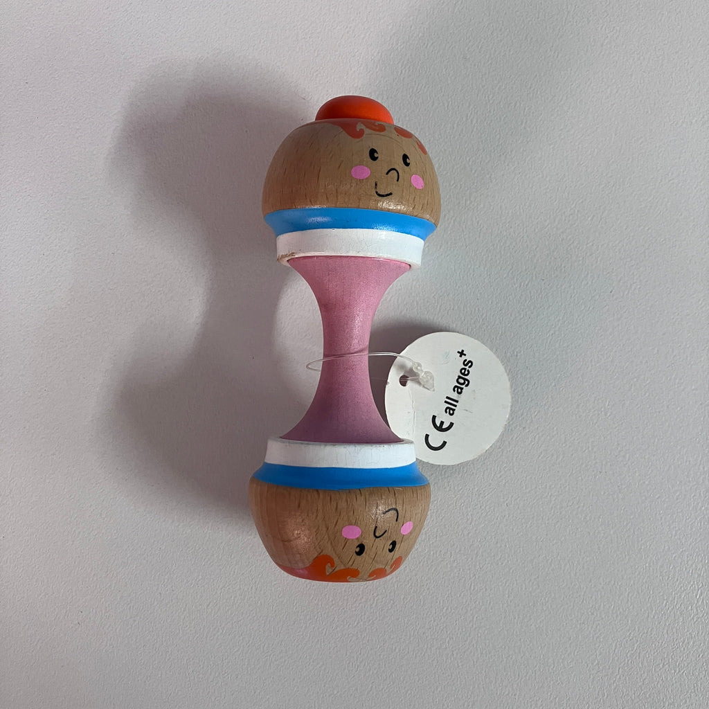 Wooden Maracas - Rattle - Squeak -  Assorted Designs