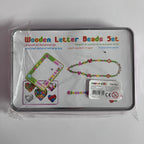 Wooden DIY Beads in Tin Box