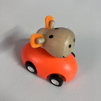 Wooden Pull Back Animal Car - Assorted Designs
