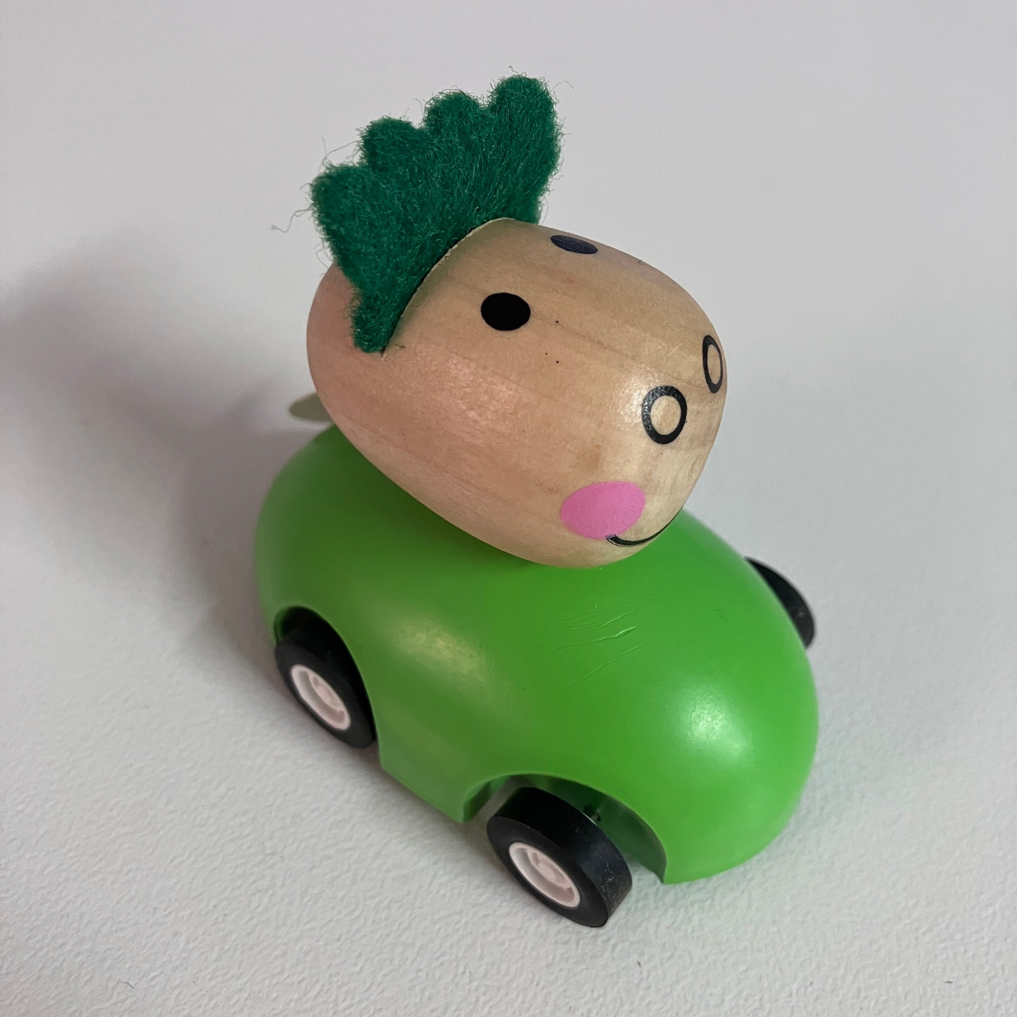 Wooden Pull Back Animal Car - Assorted Designs