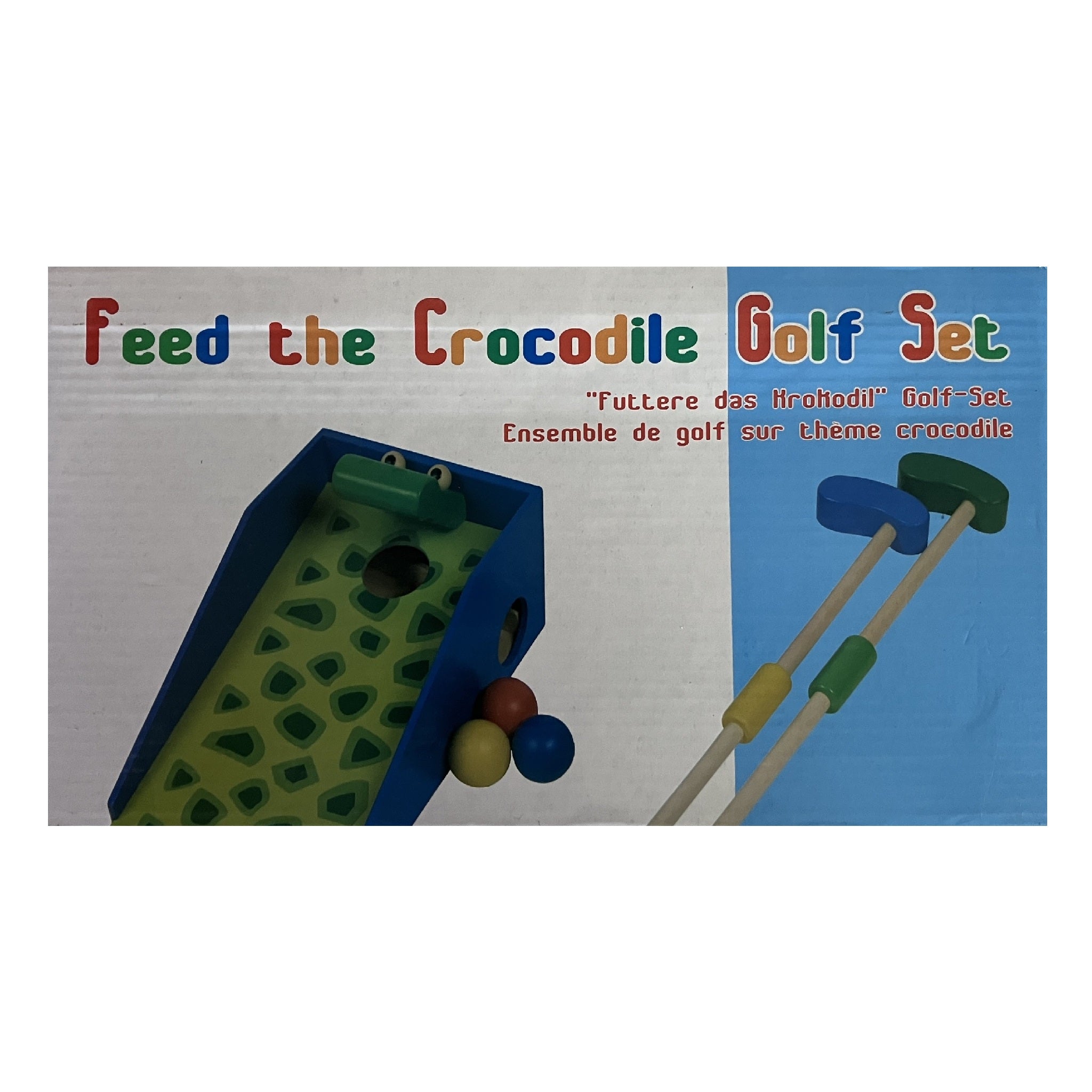 Wooden Golf Set - Crocodile