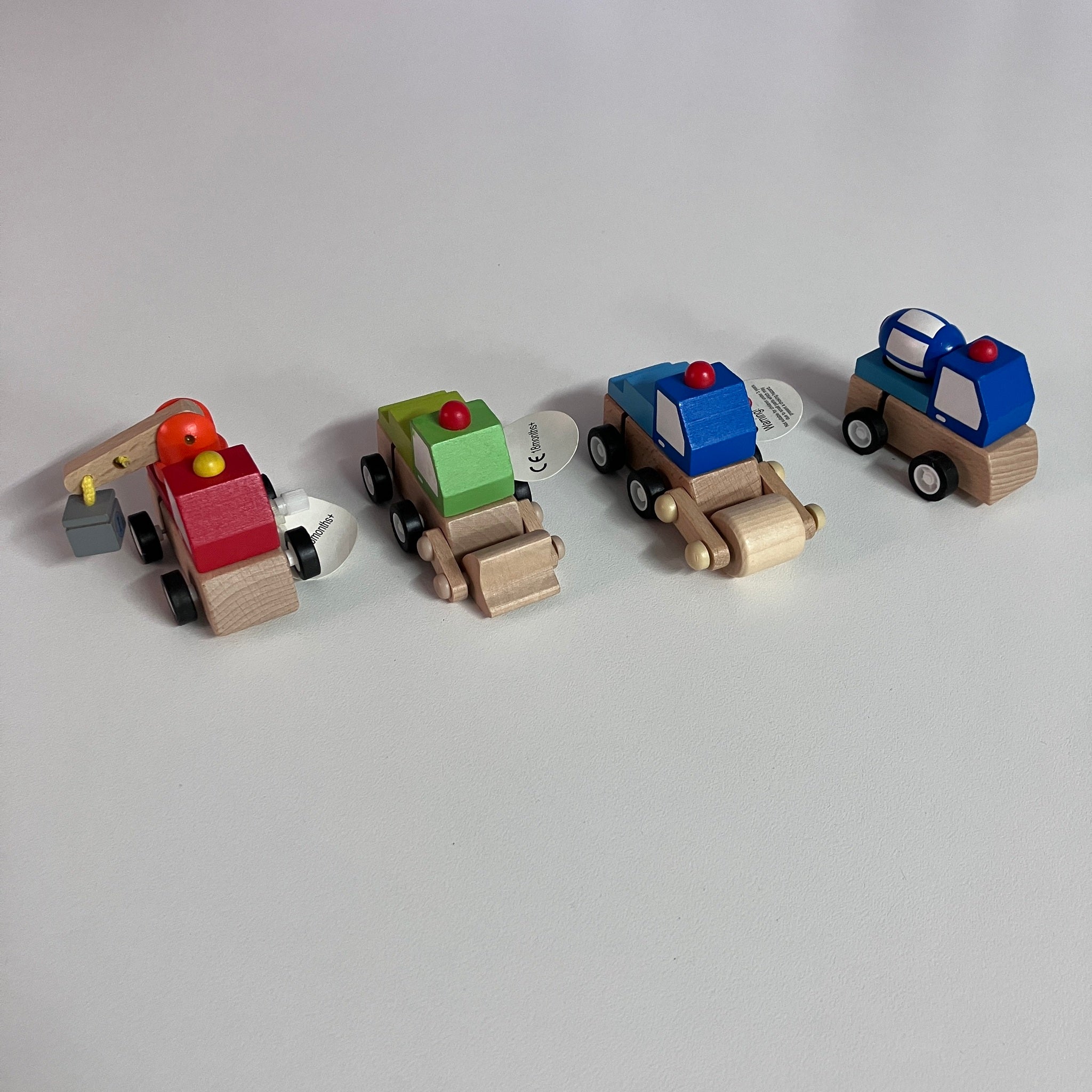 Wooden Wind Up Vehicle - Assorted Designs