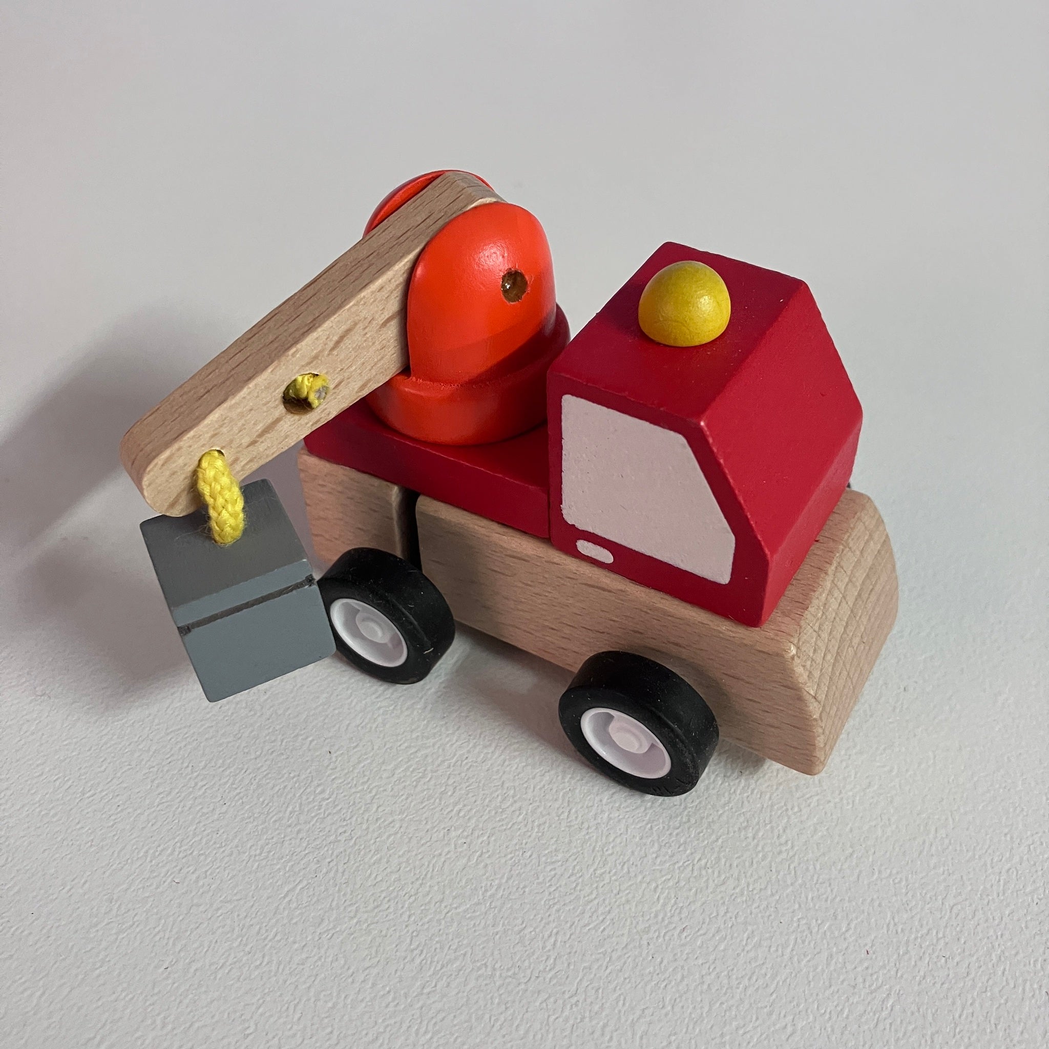 Wooden Wind Up Vehicle - Assorted Designs