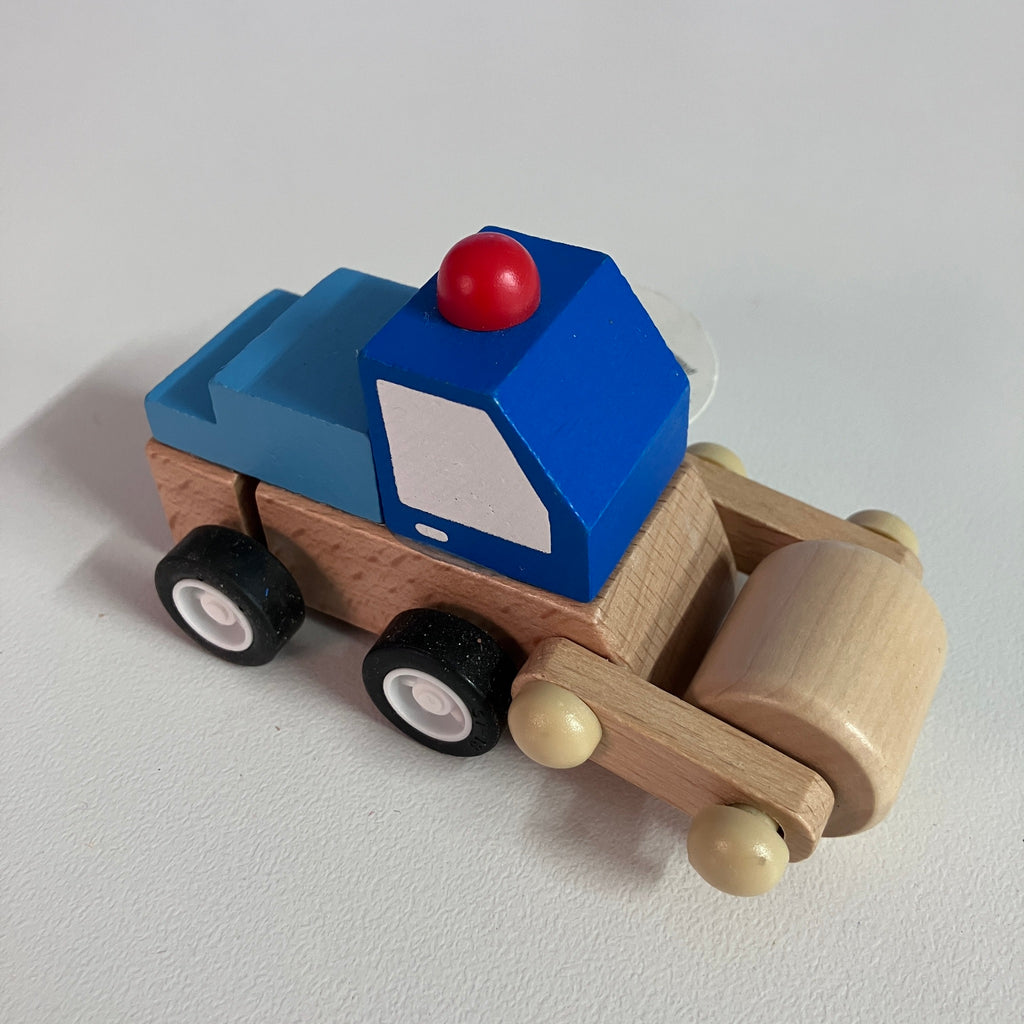 Wooden Wind Up Vehicle - Assorted Designs