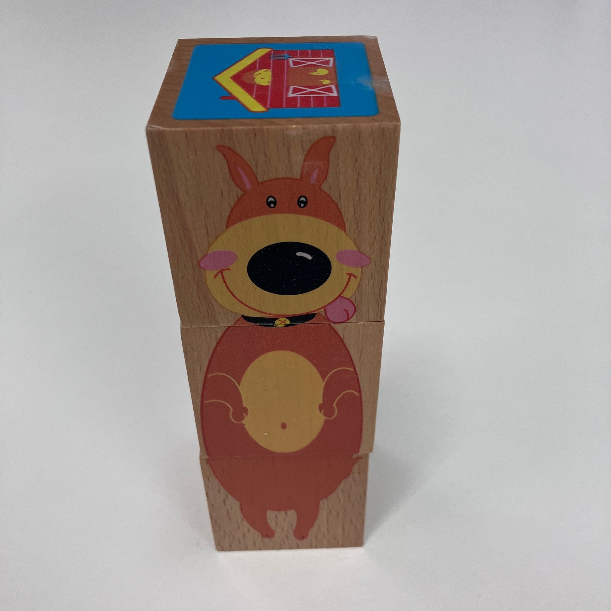 Wooden Cube Block Puzzle - Assorted Designs