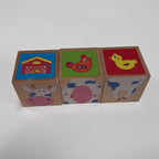 Wooden Cube Block Puzzle - Assorted Designs