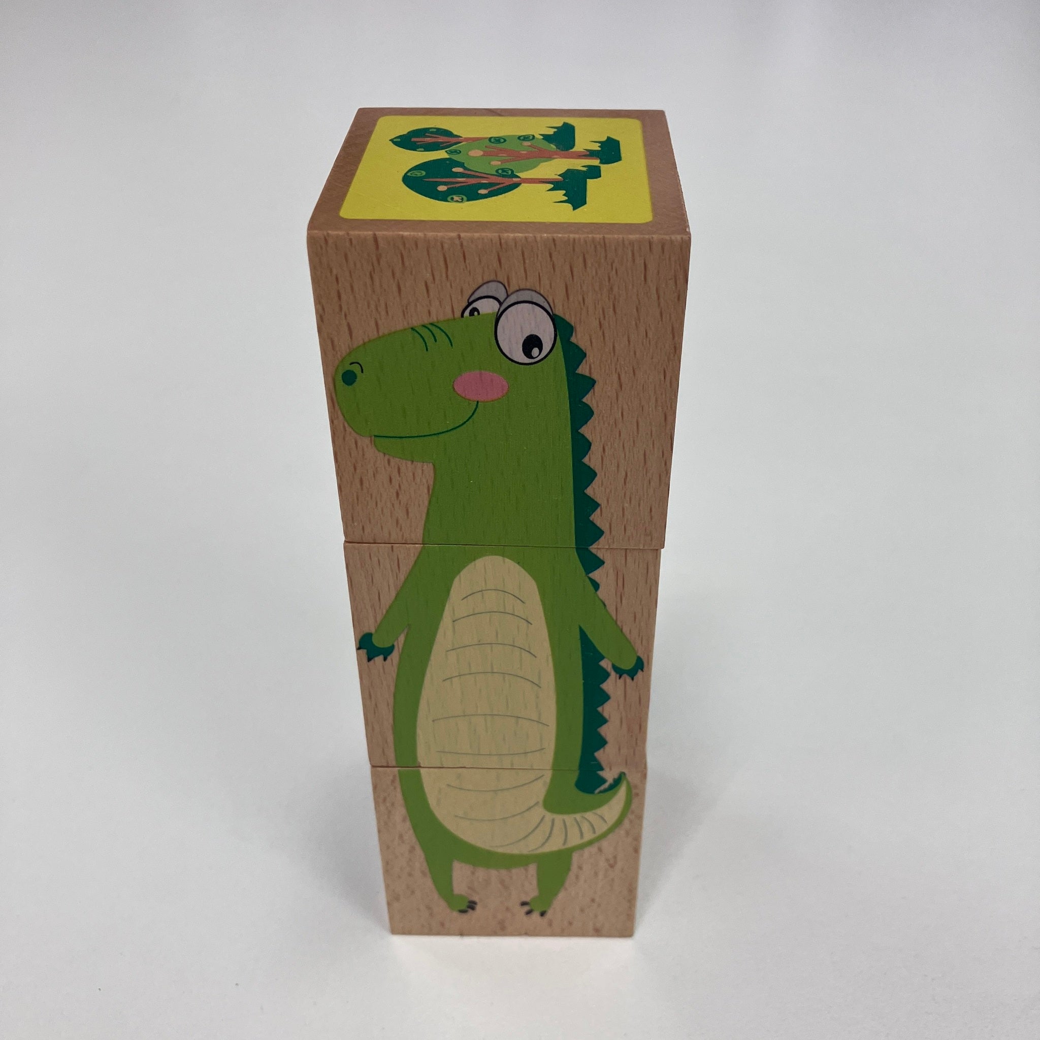 Wooden Cube Block Puzzle - Assorted Designs