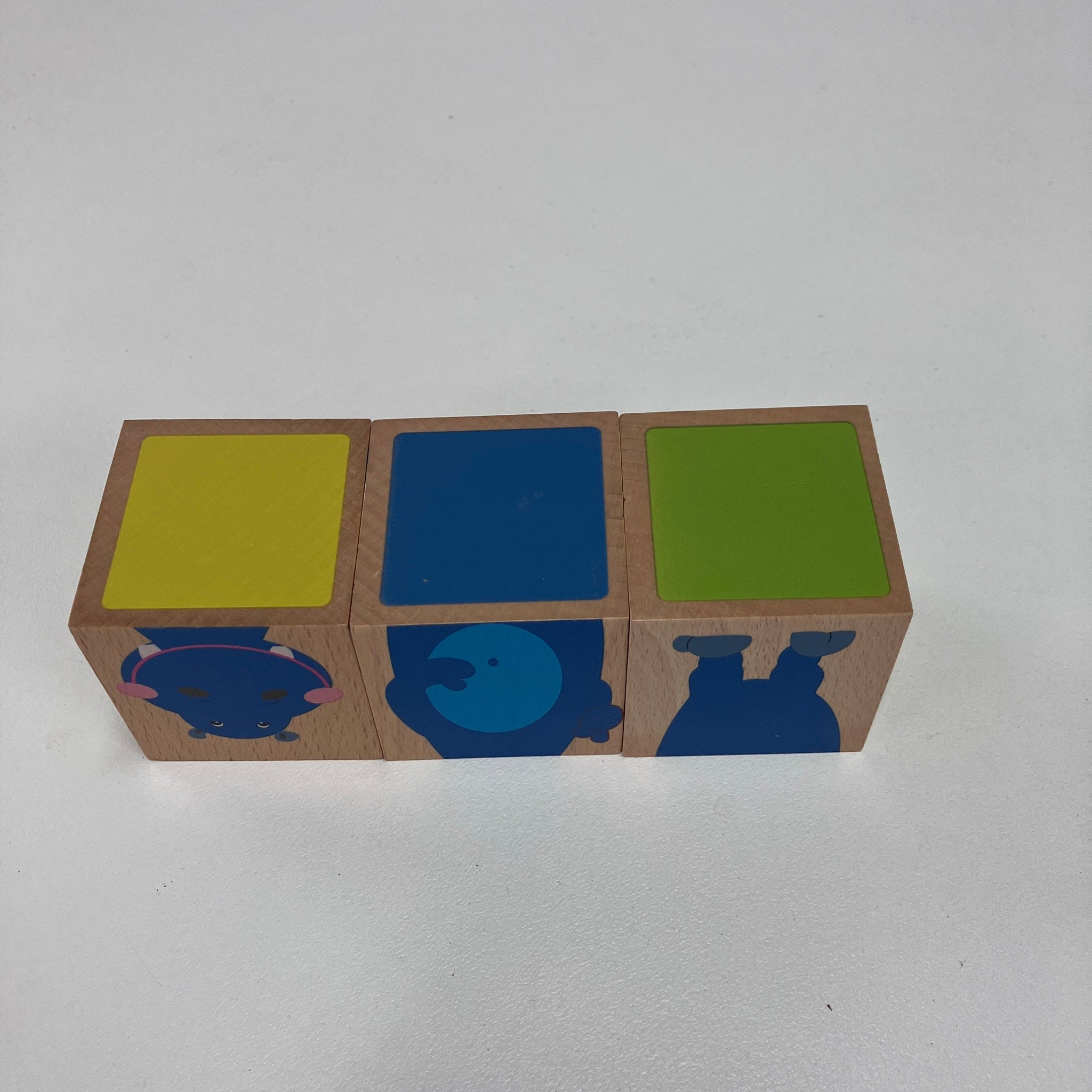 Wooden Cube Block Puzzle - Assorted Designs