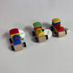 Wooden Wind Up Trains - Assorted Designs