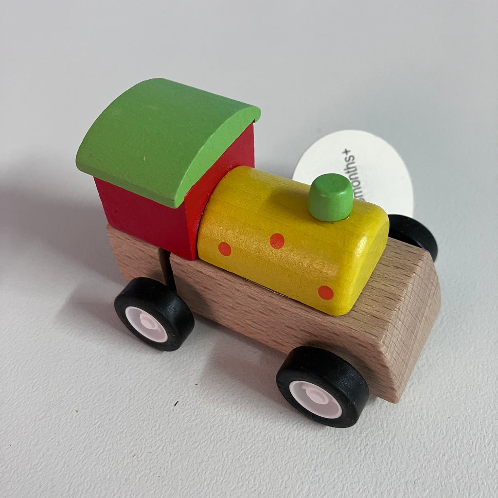 Wooden Wind Up Trains - Assorted Designs