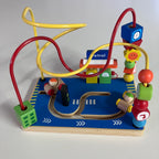 Wooden Maze - Roller Coaster Beads - Car