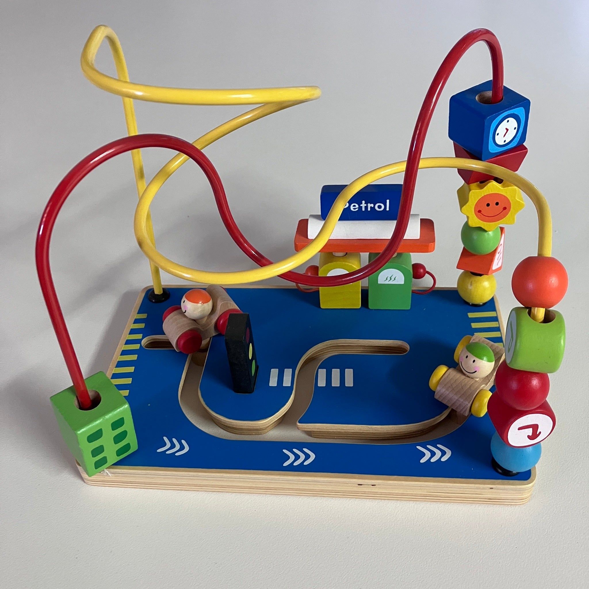 Wooden Maze - Roller Coaster Beads - Car