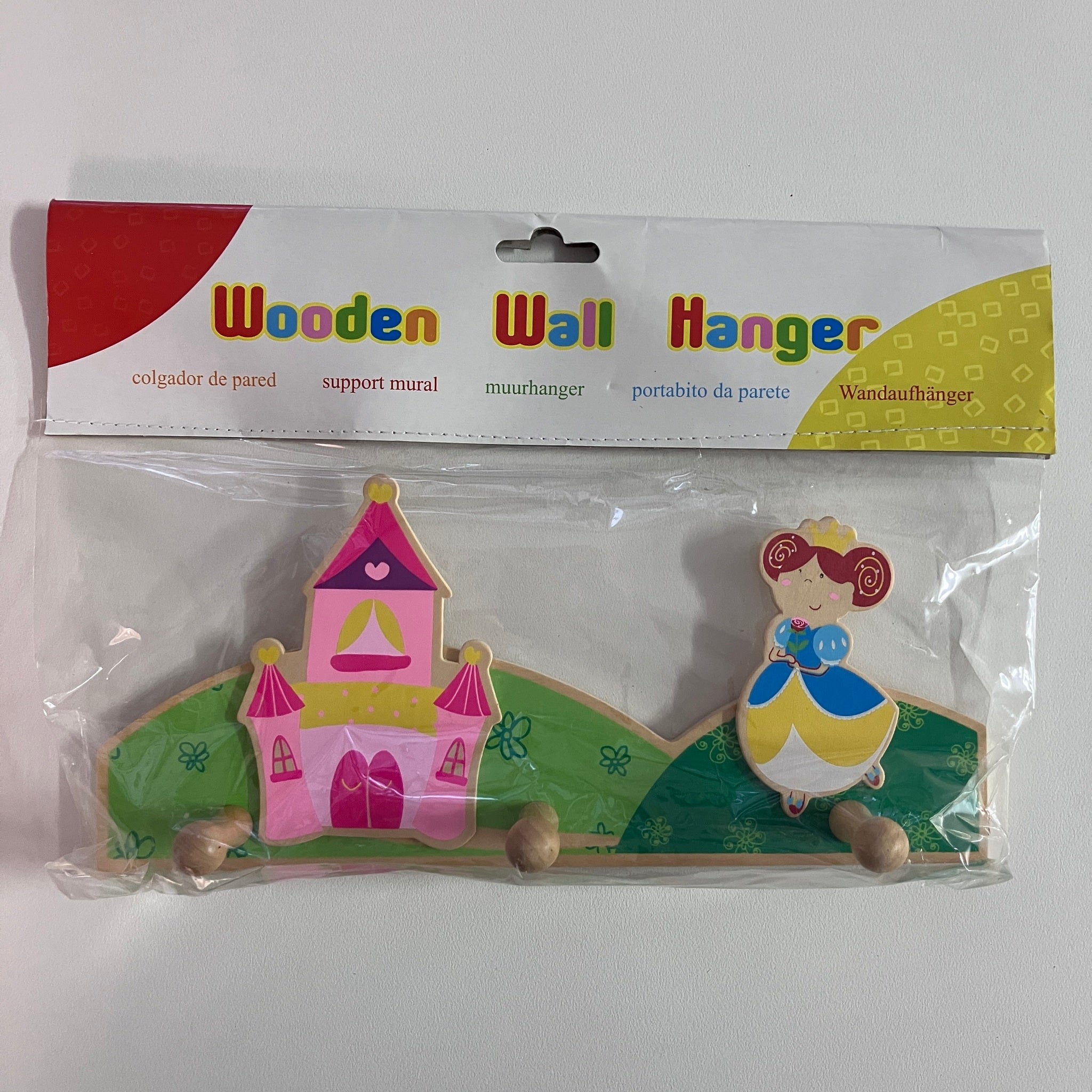 Wooden Coat Hooks - Princess