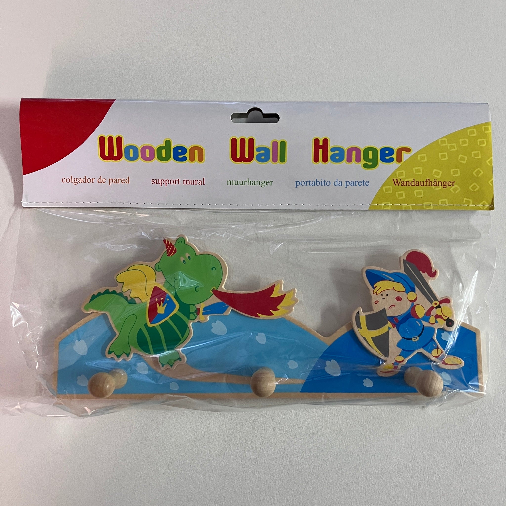 Wooden Coat Hooks - Knight