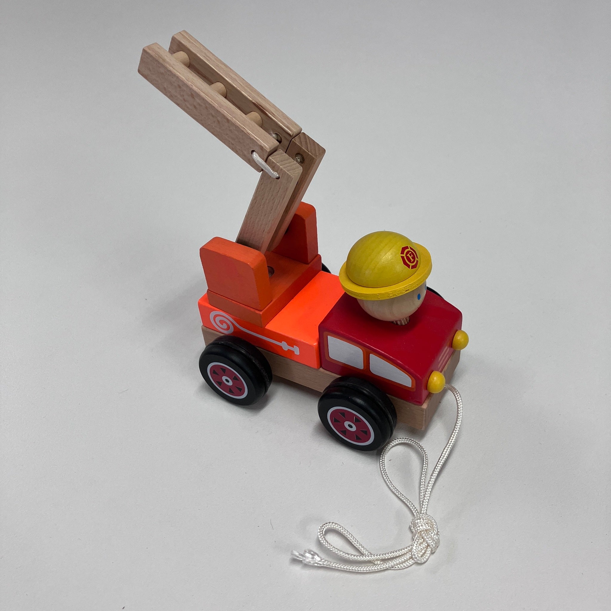 Wooden Pull Along Truck - Assorted Designs