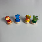 Wooden Animal Puzzle - Screw on Blocks - Assorted Designs