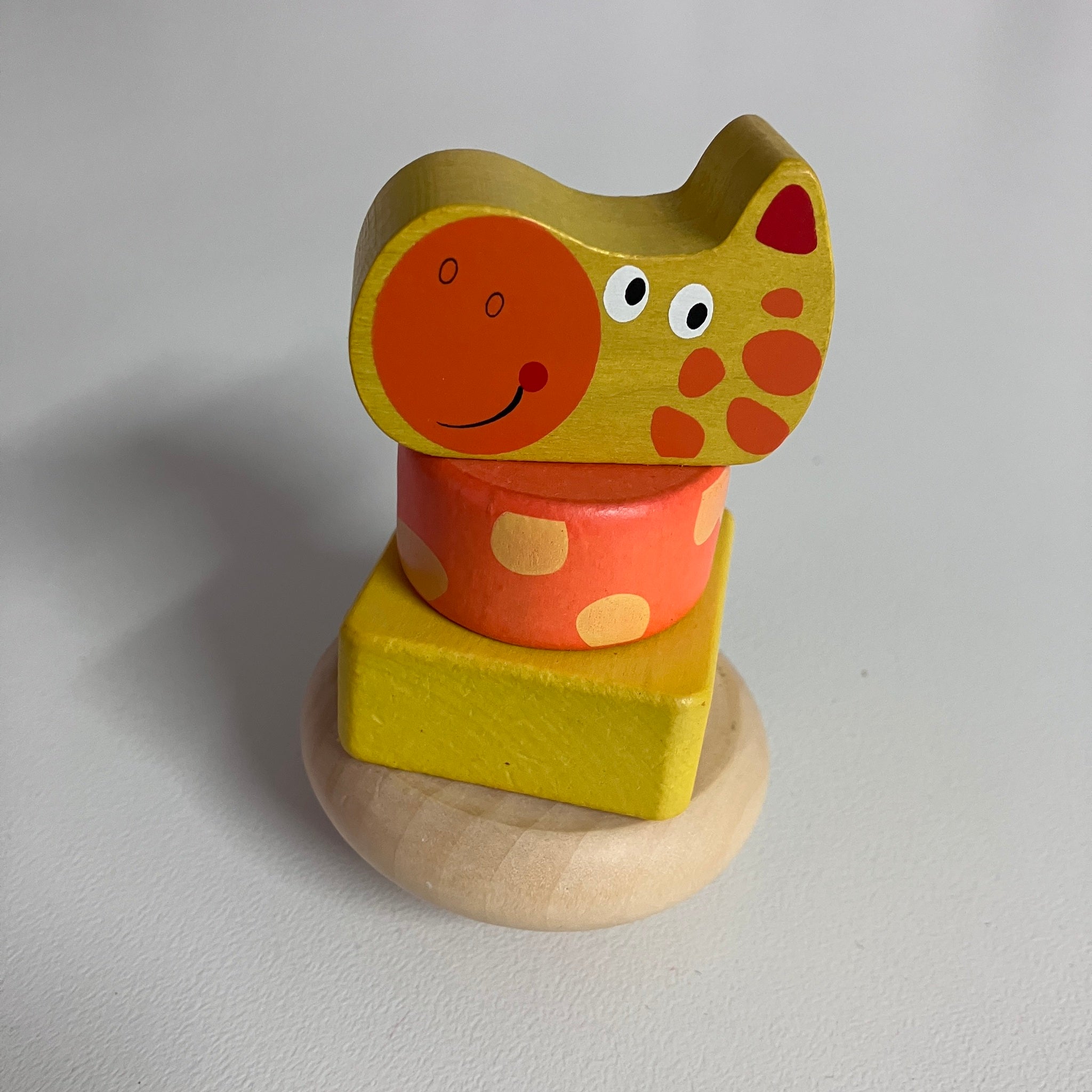 Wooden Animal Puzzle - Screw on Blocks - Assorted Designs