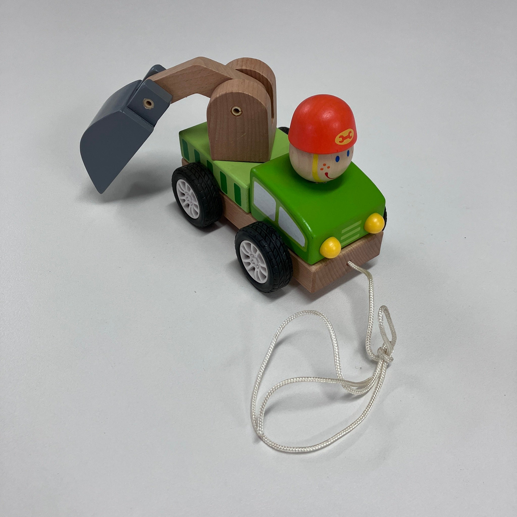 Wooden Pull Along Vehicles - Assorted Designs