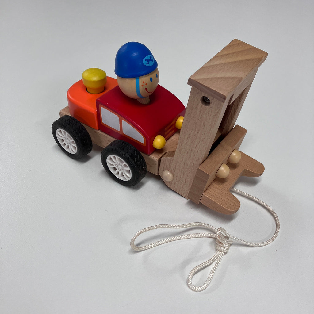 Wooden Pull Along Vehicles - Assorted Designs