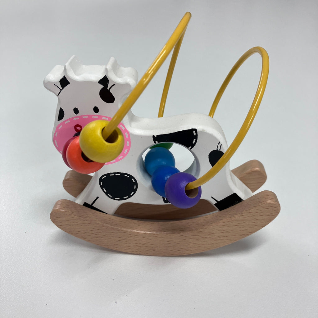 Wooden Rocking Animal Bead Maze - Assorted Designs