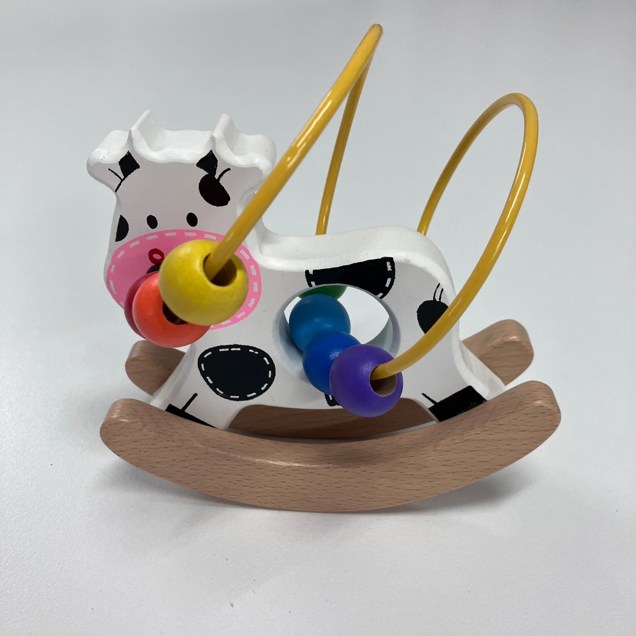 Wooden Rocking Animal Bead Maze - Assorted Designs