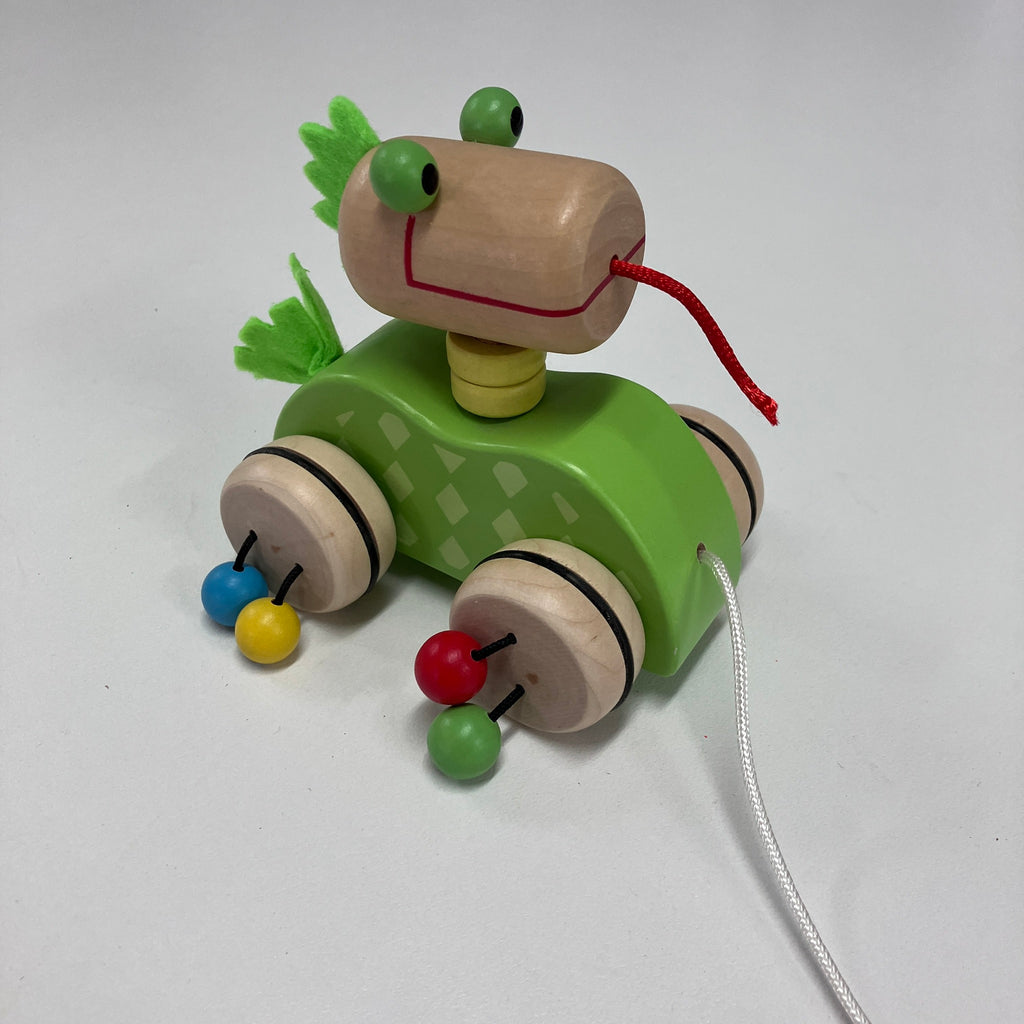Wooden Pull Along Animals - Assorted Designs