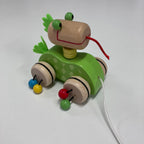 Wooden Pull Along Animals - Assorted Designs
