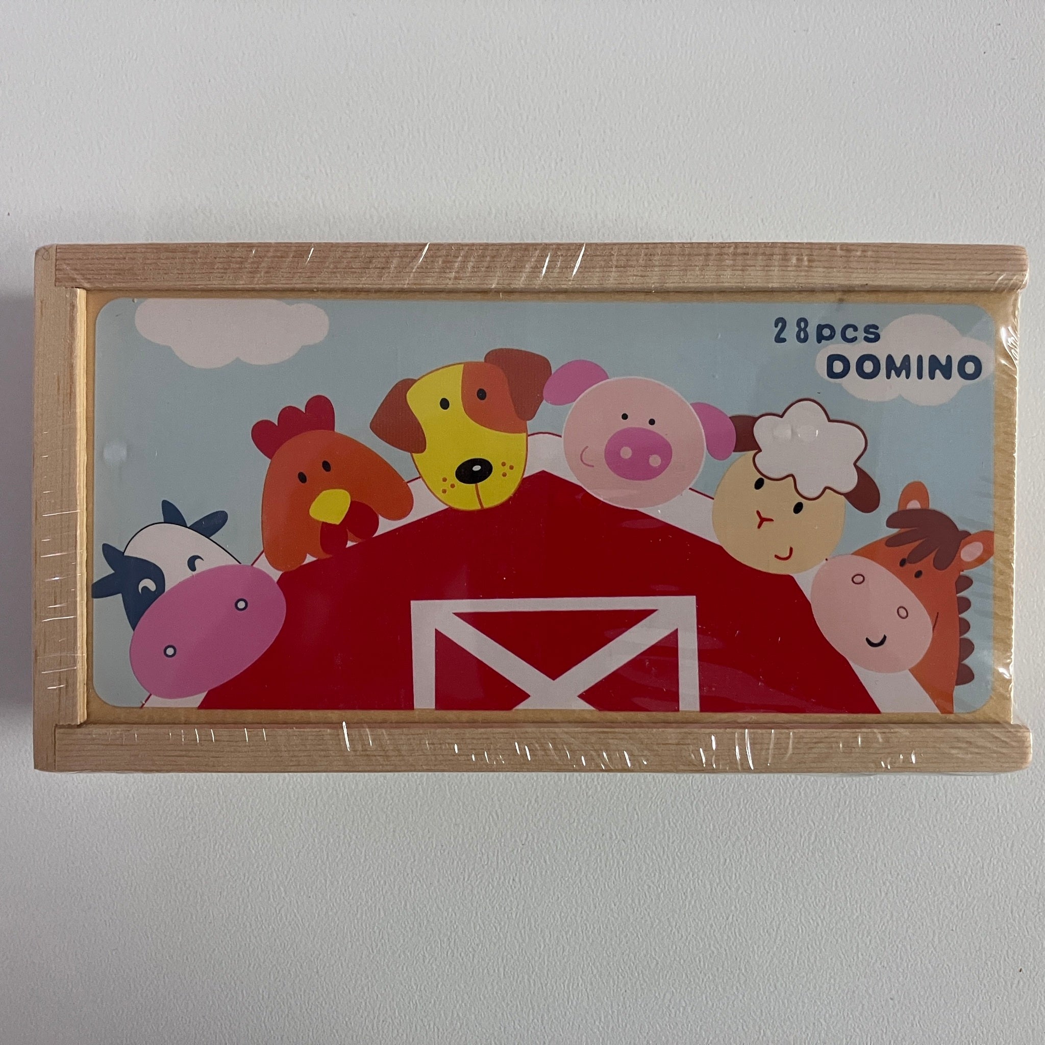 Wooden Dominoes - Farm
