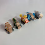 Wooden Pull Back Animal Car - Assorted Designs