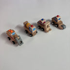 Wooden Pull Back Truck - Assorted Designs
