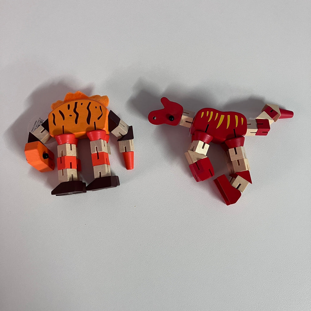 Wooden Twist & Lock Transformer - Dinosaurs - Assorted Designs