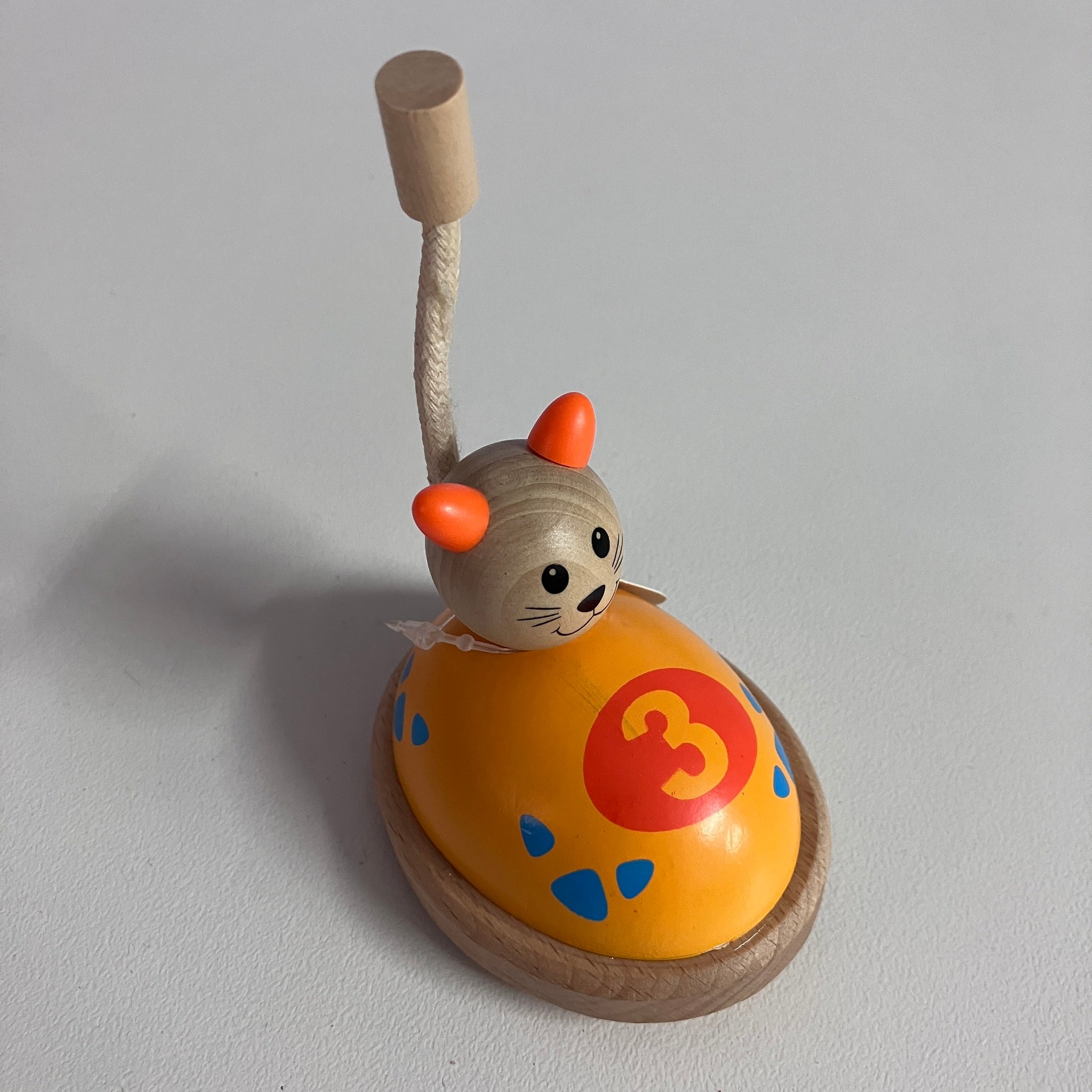 Wooden Pull Back Bumper Car - Assorted Designs