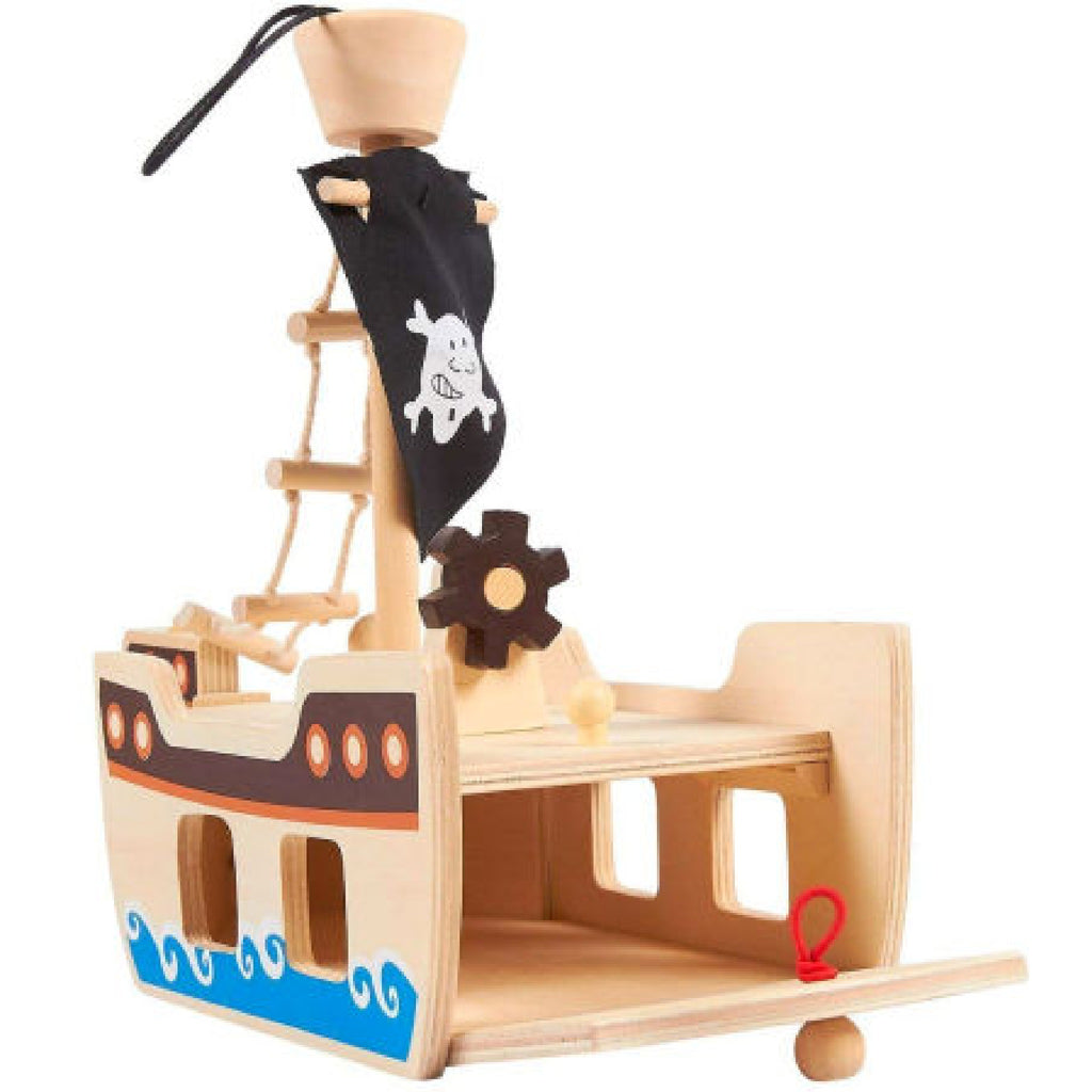 Wooden Pirate Playset