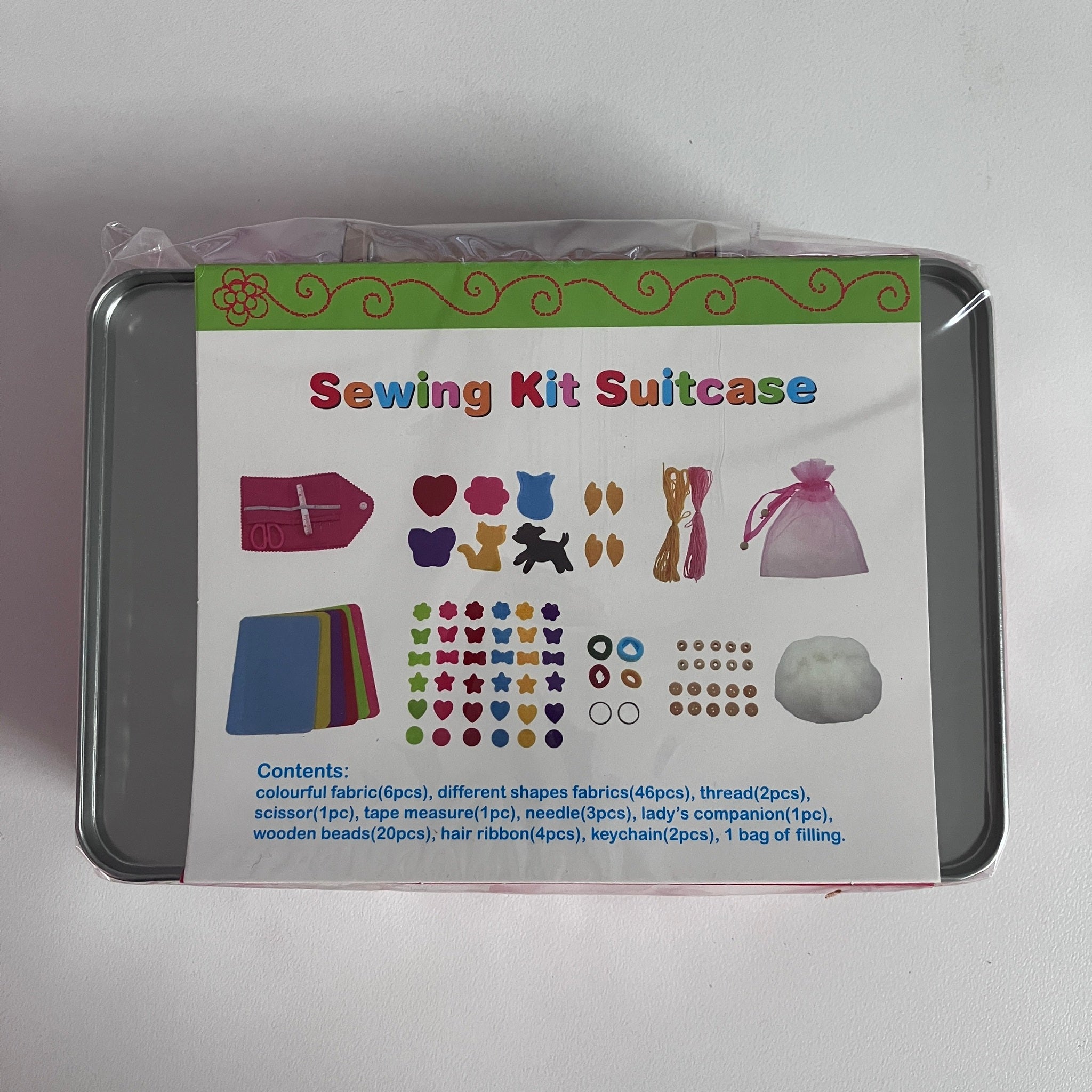 Sewing Kit in Tin Case